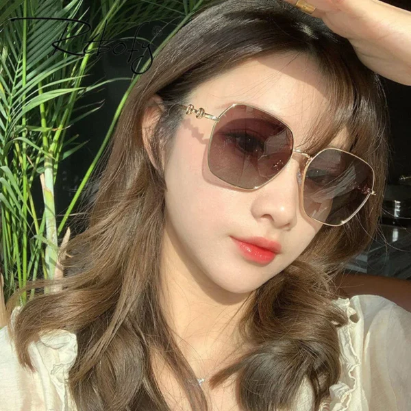 Sunglasses Female Round Face Net Red Same Style Sunglasses