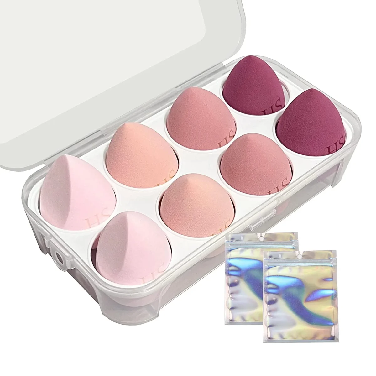 Cosmetic Beauty Blender 6 In One Makeup Foundation Sponges Cosmetic Puff-Soft