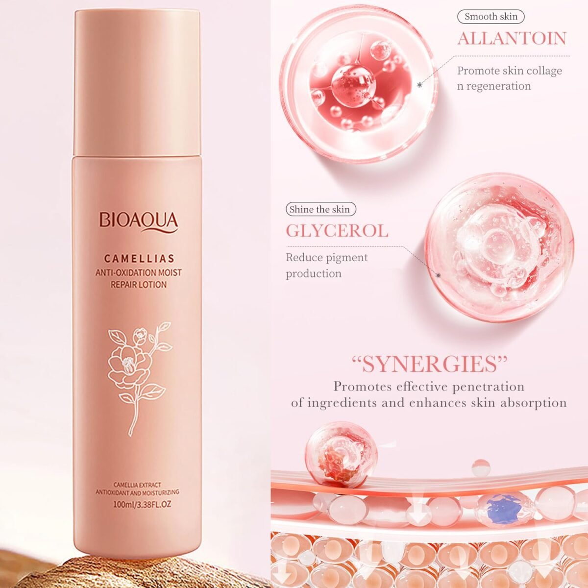 BIOAQUA CAMELLIAS ANTI-OXIDATION HYDRATING NOURISHING FACIAL MASK